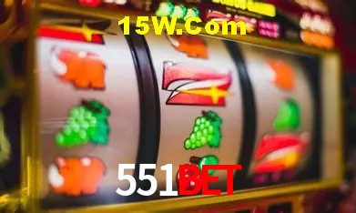 Interface moderna da plataforma 551Bet