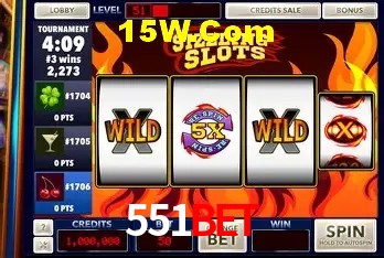 Variedade de jogos na 551Bet